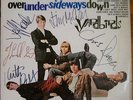 The Yardbirds Over Under Sideways Down Vinyl Record LP - Autographed