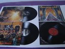 RUNNING WILD 3  LPs Port Royal, Gates to Purgatory, Pile of skulls