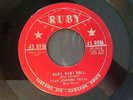 STAN JOHNSON BABY, BABY DOLL ORIGINAL VG++  ROCKABILLY 45 RUBY LABEL