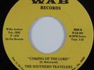 Soul Funk Gospel 45 SOUTHERN TRAVELERS Coming Of the Lord WAB HEAR