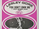LESLEY GORE “You Don’t Own Me” orig teen pop 45 +picture sleeve EX HEAR