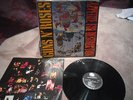 GUNS N' ROSES APPETITE FOR DESTRUCTION LP GEFFEN WX-125 924148-1 1987 EX £10