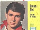 DAVID JONES--TOUGH PICTURE SLEEVE + 45---(DREAM GIRL)--PS--PIC--SLV