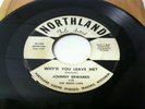 Johnny Edwards & The White Caps Northland 45rpm Record Rare Wisconsin Rock n rol