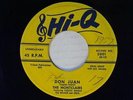 The Montclairs 45 DON JUAN / GOLDEN ANGEL   Hi-Q 5001 VG to VG+ Fortune
