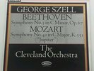 SAX 2552 BEETHOVEN MOZART SZELL CLEVELAND ORCH LP IG/1G STAMPERS FIRST PRESS NM
