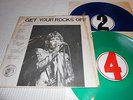 Rolling Stones  Get your rocks off  blue & green vinyl   # 2806   tmoq rare