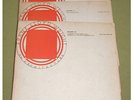 Frank Lloyd Wright Taliesin recordings, set of 3 LPs
