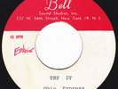 60's Garage Fuzz Psych (one sided metal acetate 45) - OHIO EXPRESS - Try It
