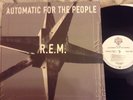 R.E.M AUTOMATIC FOR THE PEOPLE RARE 1992 ORIGINAL VINYL SUPERB EX+ A1 B1 MATRIX