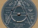 ELVIS PRESLEY**YOU DON'T KNOW ME**DEMO**LISTEN TO IT