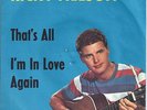 RICKY/RICK NELSON That`s all + I`m in love again LONDON  20 687
