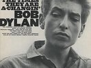 Bob Dylan The Times They Are A-Changin' - early 70s UK vinyl LP album record