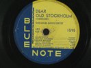 Jazz 78 MILES DAVIS SEXTET Dear Old Stockholm/Would'n You on Blue Note