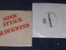 Hawkwind Sonic Attack RARE cloth bag 45 RPM
