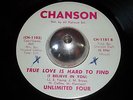 Unlimited Four -True Love..-Somebody Help..- Northern Soul Funk 45 Chanson -Hear