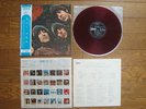 THE BEATLES Rubber Soul JAPAN LP w/ OBI RED WAX OP-7450 $4Shipping