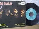 BEATLES EP GIRL +3 . DIFICIL REEDICIÓN AZUL CLARO SPAIN - SPANISH