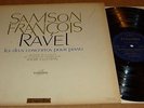 Columbia SAXF 136 RAVEL  2 PIANO concertos  SAMSON FRANCOIS  CLUYTENS  SAX dowel