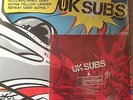 UK Subs - Yellow Leader (Very Rare Ltd Edition Collectors Pack Red Vinyl) LP