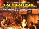 Telemann: Banquet Music  Tafelmusik   Leonhardt Brueggen  Schroeder  Box 6 LP