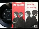 THE BEATLES Yesterday/Act Naturally 45/PS Danish Only Odeon DK 1635 EX