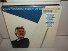 KENNY ROGERS EYES THAT SEE IN THE DARK BARRY GIBB DOLLY HYPE STICKER SEALED LP