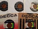 Patsy Cline Stack of Country 45 RPM records; G/VG; 15 titles