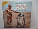 THE STORY OF STAR WARS (FROM ORIGINAL SOUNDTRACK) LP VINYL, W/BOOK EUC