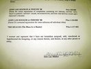 JOHN LEE HOOKER -  SIGNED CONTRACT - COPYRIGHT 2 LP TITLES - 80'S DOCUMENT