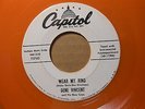 GENE VINCENT Wear My Ring / Lotta Lovin' 45 Capitol 3763 Orange Vinyl