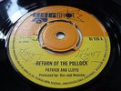 PATRICK AND LLOYD - RETURN OF THE POLLOCK RARE 1970 BIG SHOT SKINHEAD 45 EX+
