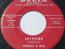 Indiana Rockabilly Smokin' Instro 45 – HAROLD & BOB – Spitfire – DELTA
