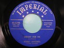 BOBBY MITCHELL 45 Meant For Me/Wedding Bells IMPERIAL r&b blue script VG+
