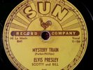 78 RPM ELVIS PRESLEY SUN RECORDS- MYSTERY TRAIN 1955 10