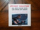 Johnny Hallyday Da Dou Ron Ron Les bras en croix