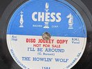 Rare 1950s Blues DJ Promo 78 RPM Record Howlin Wolf 