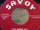 Rare R&B GROUP / Doo Wop 45 The CUBS ON SAVOY -I hear Wedding Bells / Why Did M-