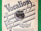 BILLIE HOLIDAY AND HER ORCHESTRA - DID I REMEMBER / NO REGRETS (VOCALION 3276)