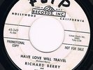 Flip RICHARD BERRY Have love will travel Demo - Massive mod oldie