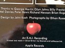 BEATLES LET IT BE * RED APPLE 1970 RARE LP UK STEREO vinyl album lp rock pop 1st
