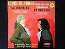 rare french 45t / EP LOUIS DE FUNES joue avec les classiques vol.1 - la Fontaine
