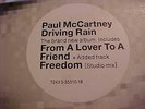 *PAUL McCARTNEY* Driving Rain - 2001 EMI 2LP *Top Condition*