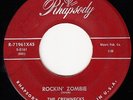 Crewnecks Rockin' Zombie /When I 1st Fall In Love Rhapsody VG Novelty 45 Listen