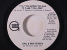 rare Soul 45 ERIC & VIKINGS it's too much for a man GORDY Listen