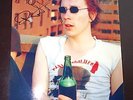 SEX PISTOLS HAND SIGNED JOHNNY ROTTEN PHOTO GENUINE AUTOGRAPH