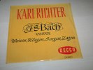 Johann Sebastian Bach -Karl Richter- Weinen, Klagen, Sorgen, Zagen- LP EP