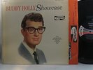 BUDDY HOLLY Showcase Coral CRL 757450 LP og stereo rainbow pressing promo stkr