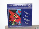 NEW MUSIC FOR FLUTE Hoover/Kolb/Tanenbaum CLASSICAL/JAZZ Electronic/Tape EX+