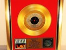 Nirvana, Smells Like Teen Spirit, Gold Record goldene Schallplatte Award, platin